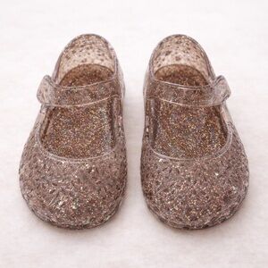 Size 8 Sparkly Kids Jelly Shoes - Maryjane style